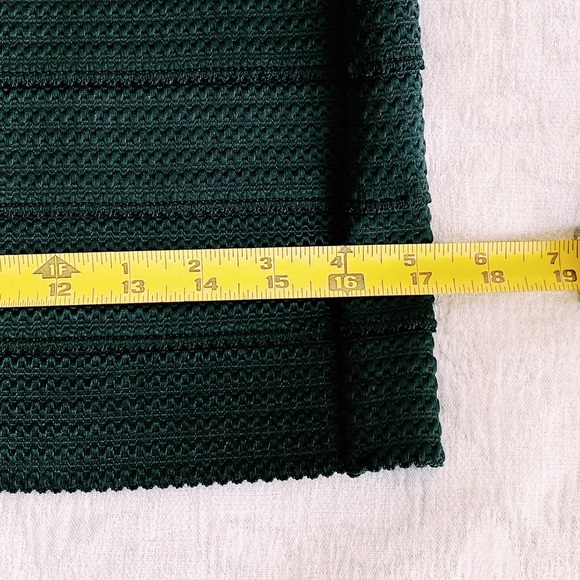 NEW! Zara Black High Waisted Zipper Pencil Skirt - Picture 6 of 16